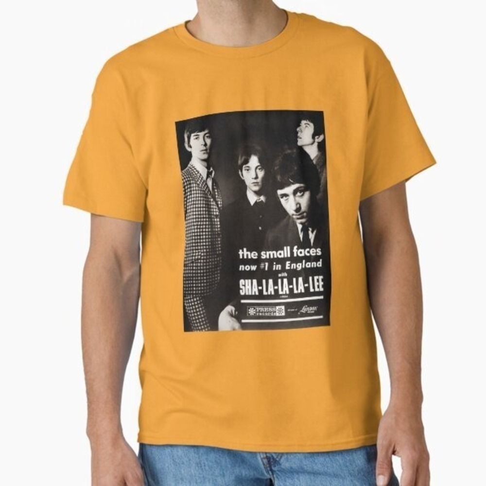 Small Face Sixties British Music Shirt